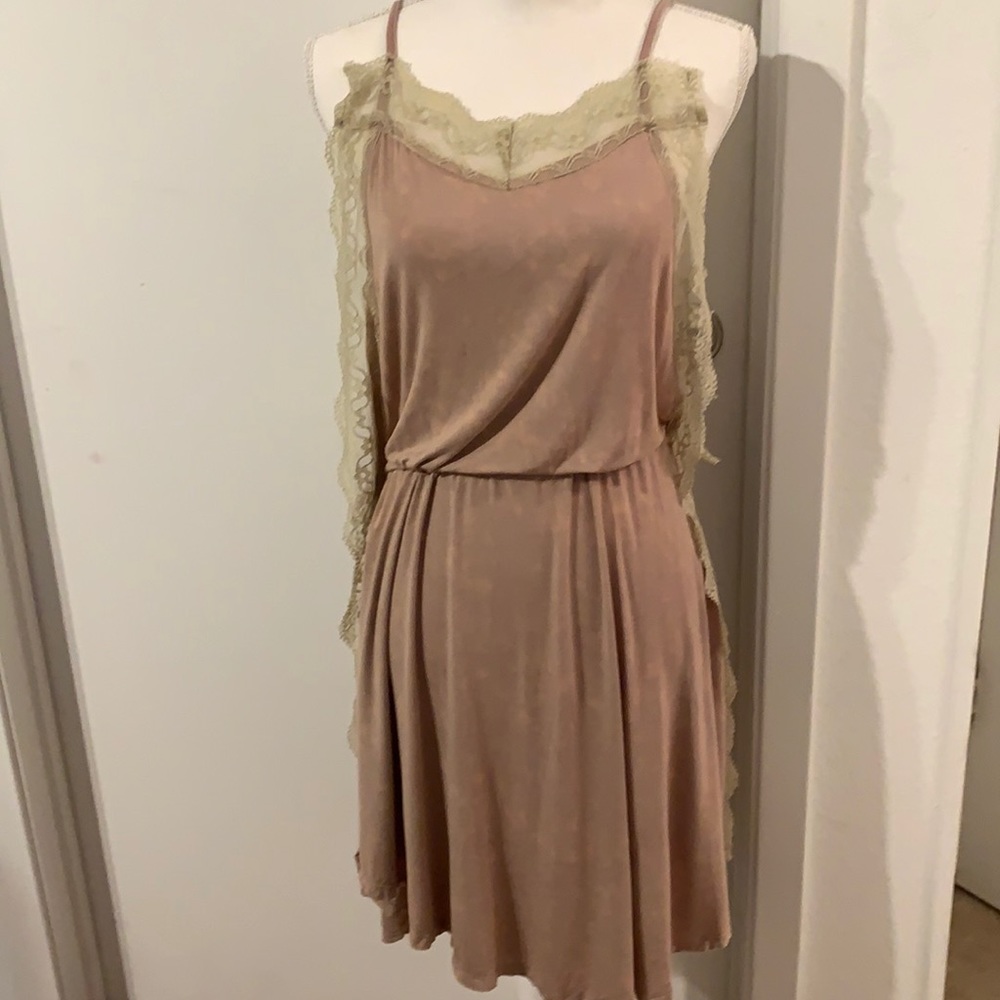 POL Side-Tie Tunic / Chemise / Coverup, Size Small